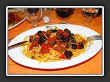 Naples la pasta chez Ettore