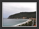 noli depuis le sentier vers loano