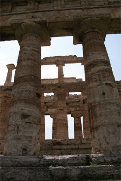 Paestum, jeux de perspectives