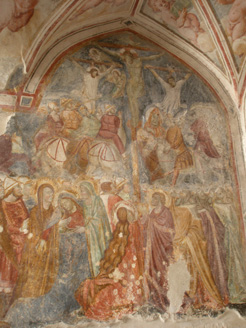 fresque cloitre du paradis amalfi