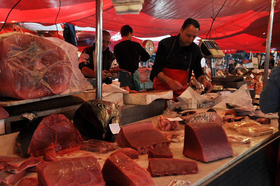 marche aux poissons de catane