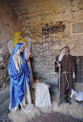 crèche à Dolceacqua