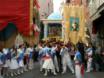 Naples procession