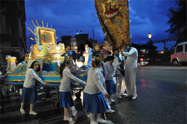 Naples procession