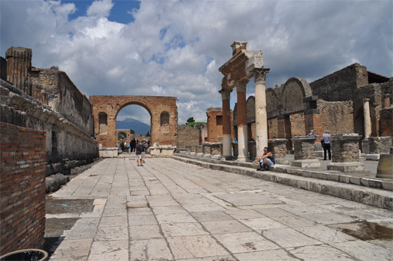 pompei le forum