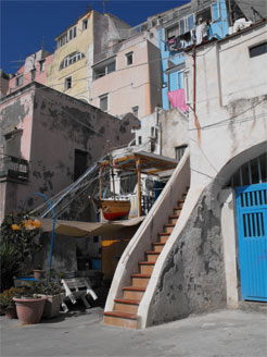 procida maison de pêcheurs