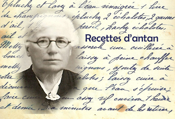 recettes anciennes