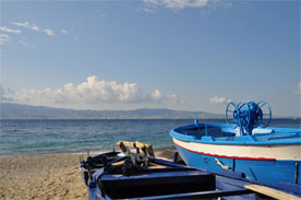 plage de reggio di Calabria