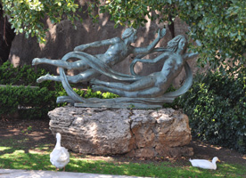 fontaine d'arethuse syracuse