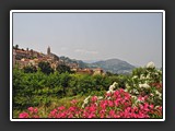 Vue de la vieille de Vintimille