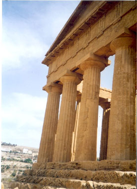 agrigente temple de la concorde