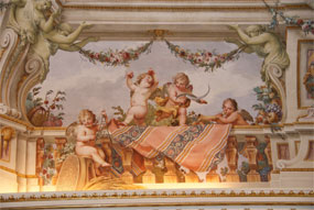 Caserta la reggia salle du printemps