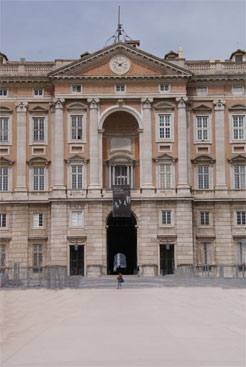 caserta façade de la reggia