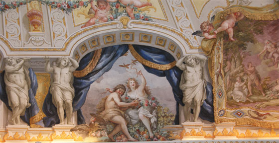 appartements de Marie-Caroline reggia de caserta