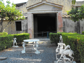 Herculanum, la maison des cerfs