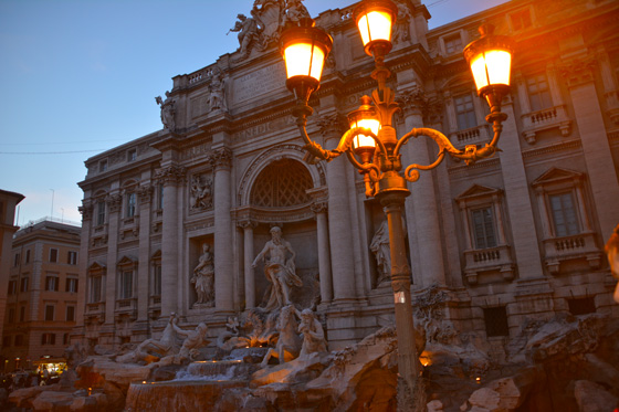rome fontaine de trevi